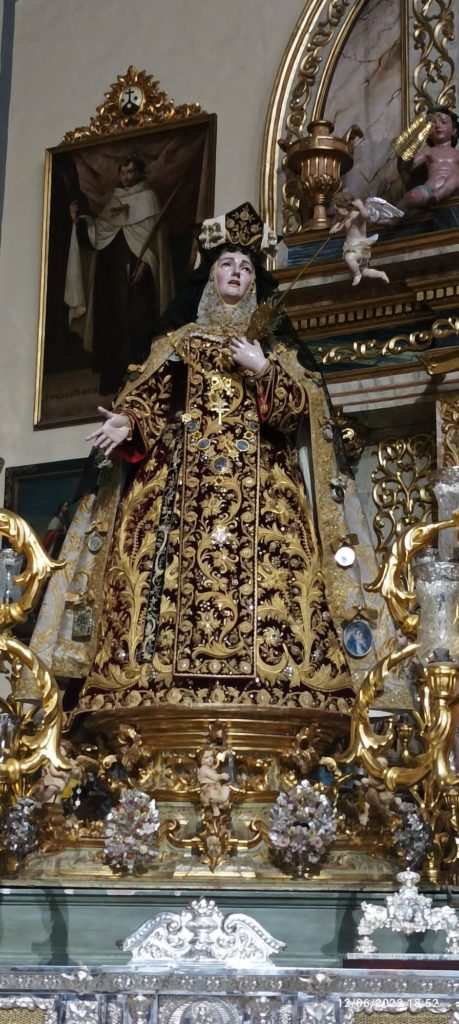 SANTA TERESA YA PREPARADA EN EL PASO – Convento Santo Ángel